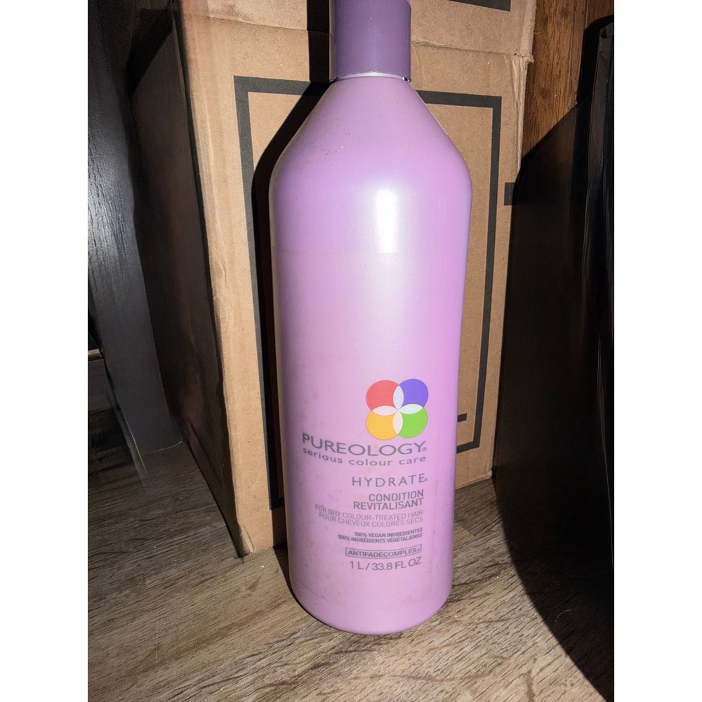 Pureology Hydrate Conditioner 33.8 fl oz Vegan Color Hair Care Liter